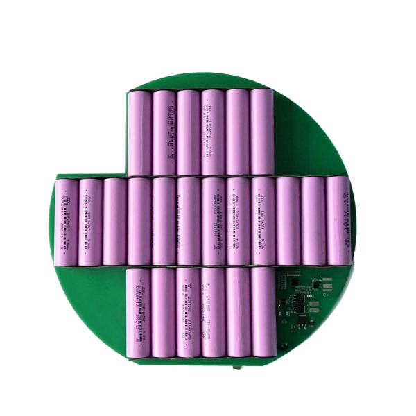 圆柱锂电池18650-10000mAh--22.2V-6串4并电池组（可定制）
