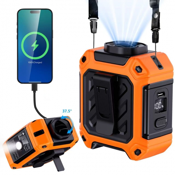 Multi functional high-speed hanging fan -3.7V10000mAh